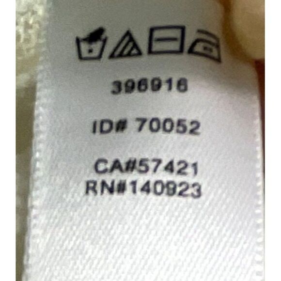 LOFT Textured Shirttail Sweater. large, ivory/cream - Picture 6 of 8